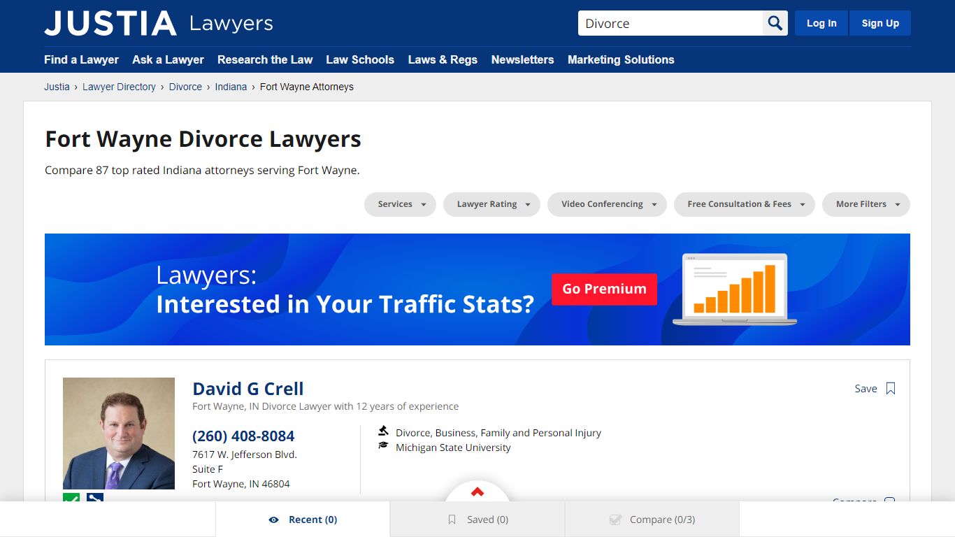 Fort Wayne Divorce Lawyers | Compare Top Rated Indiana Attorneys | Justia